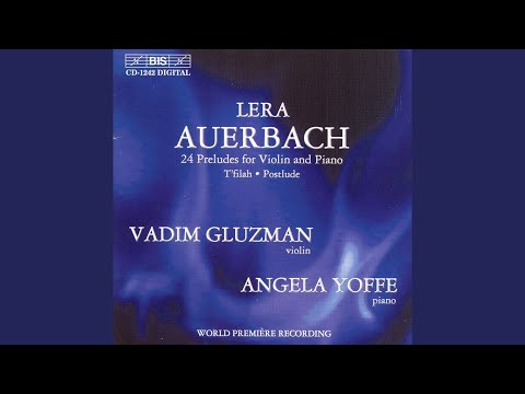24 Preludes for Violin and Piano, Op. 46: Prelude No. 2 in A Minor (Andante) (Tempo di valzer)