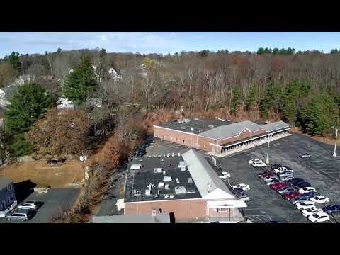 Whitinsville, MA: A Charming New England Town from Above