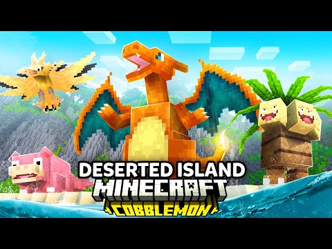 I Spent 100 Days on DESERTED Cobblemon Island VS. my Rival! (Duos Cobblemon)