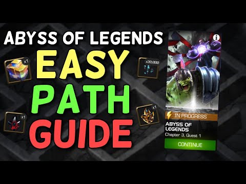 Abyss of Legends Easy Path Guide | Best Champs, Best Teams & Top Tips | Marvel Contest of Champions