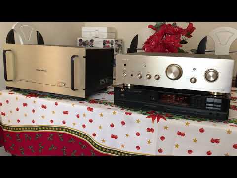 Power Conrad Johnson MF200 Pre amplificador Denon PRA-S10 e Cd player Sansui CD-X501i