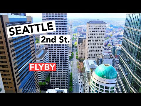 Seattle 2nd Ave. Downtown Flyby