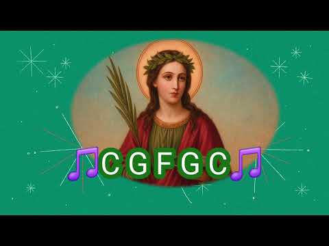 Hino A Santa Luzia - Músicas Católicas