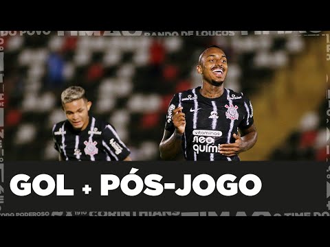 Corinthians 1 x 1 Botafogo-SP - Gol e pós-jogo