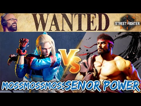 THE STRONGEST RYU? Mossmossmoss (Cammy) vs Senor Power (Ryu) FT7 - WANTED SF6