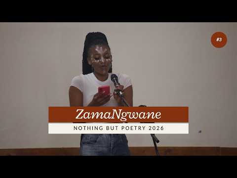 ZamaNgwane | Nothing But Poetry
