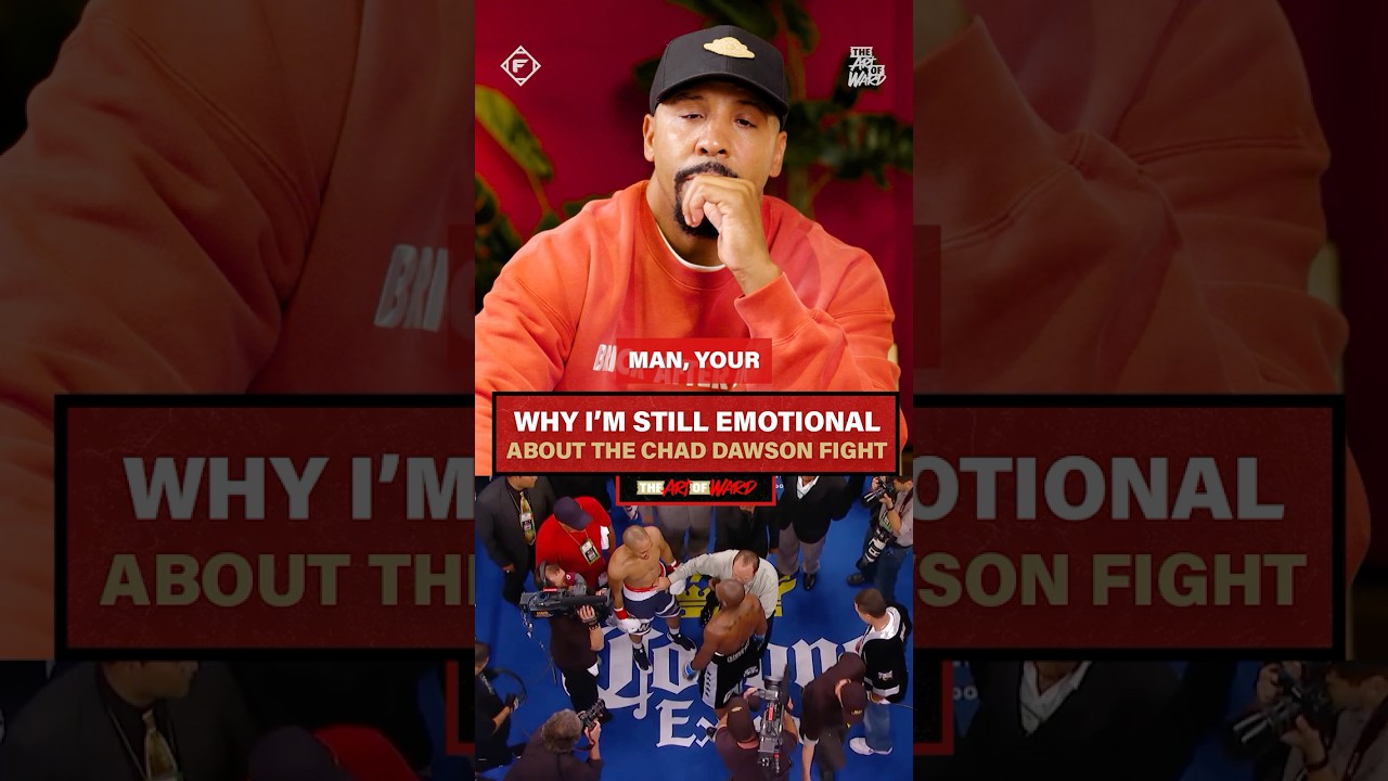 "This got me emotional talking about that happened to Chad Dawson after our fight." -Andre Ward