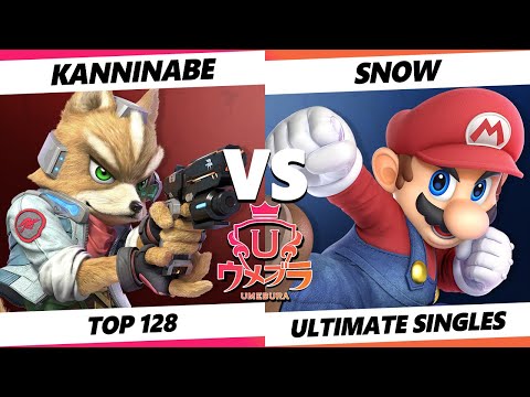Umebura 10 - Kanninabe (Fox) Vs. Snow (Mario) Smash Ultimate - SSBU