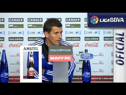 Rueda de Prensa de Javi Gracia tras el Osasuna (3-1) Rayo Vallecano - HD