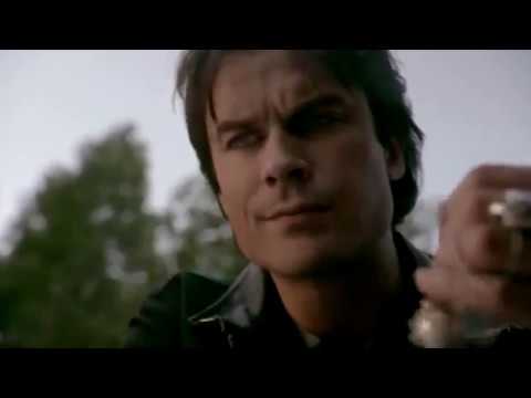 The Vampire Diaries 8x08   Damon finds Elena's necklace, Ste