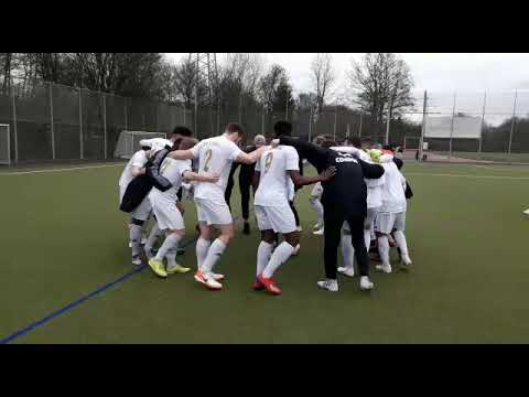 Der SC Condor II feiert den Einzug ins Pokal-Halbfinale