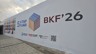 Bağcılar 5.kitap fuarı açıldı bağcılar belediyesi baskanı YASİN YILDIZ  BKF 2026