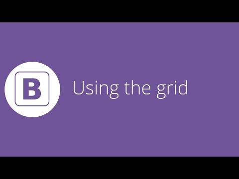 Bootstrap tutorial 5 - Using the grid
