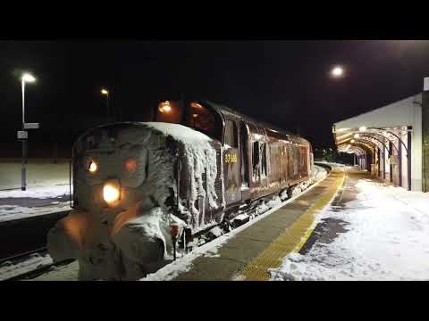 West Coast Railways 37685 (Loch Arkaig) at Invergordon (3rd January - 5th January 2026)