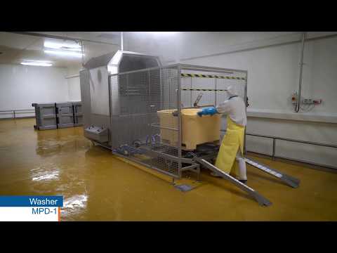 Nowicki Dolav Bakken Wasmachine MPD-1 - Havantec Food Equipment