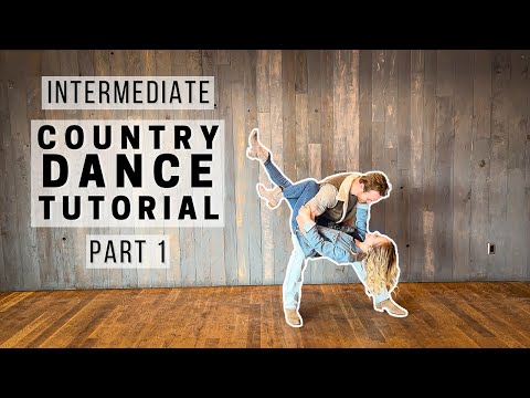 Country Swing Dancing *INTERMEDIATE Tutorial Pt. 1*