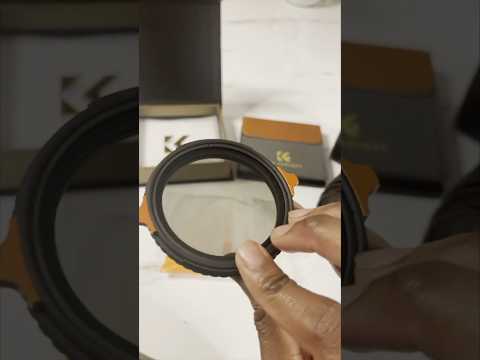 67mm ND Filter from K&F Concept #asmr #howto  #photography  #photographytipsforbeginners  #shorts
