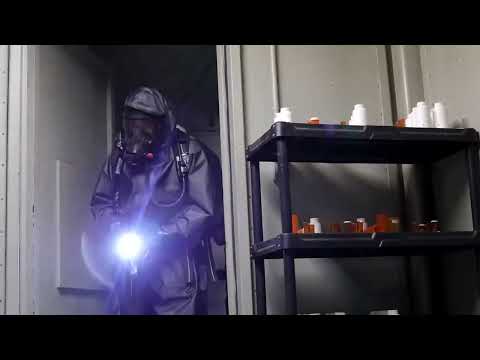 Clandestine lab with insert team