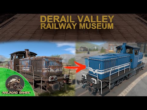 Museum! DH4-670 Restoring a private locomotive was an amazing experience | Derail Valley | Ep.38