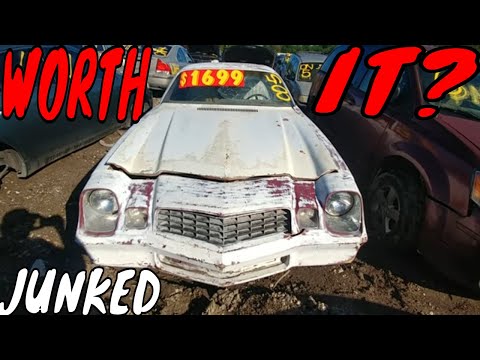 1979 2nd Gen Camaro Junkyard Find