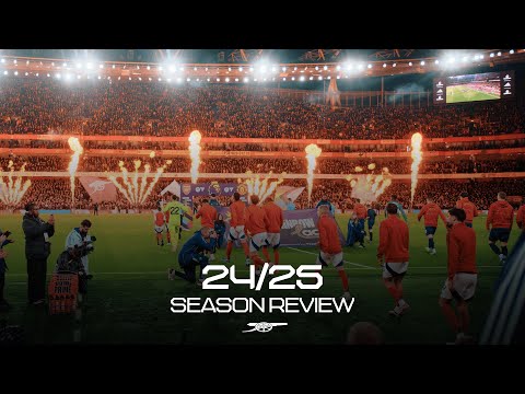 ARSENAL 24/25 SEASON REVIEW | 148 minutes of Premier League, Champions League & cup action 😍