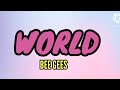 Bee Gees - World (Lyrics) #BeeGees #World
