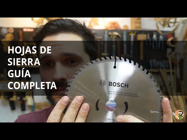 Vídeo relacionado con GRAFF Hoja de Sierra Circular 125 x 22.23 mm 40 dientes - Disco de Corte para Madera, Madera Contrachapada, Laminado, Paneles de Yeso, Plástico - Hoja de Sierra para Corte Fino