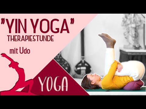 YIN YOGA - Yogatherapiestunde mit Udo - Yoga Vidya Live 09:15 Uhr 22.10.2020