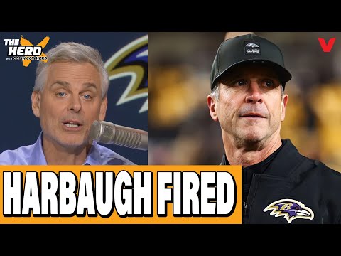 Colin Cowherd REACTS to Ravens FIRING John Harbaugh, Lamar Jackson's Baltimore future | THE HERD NFL