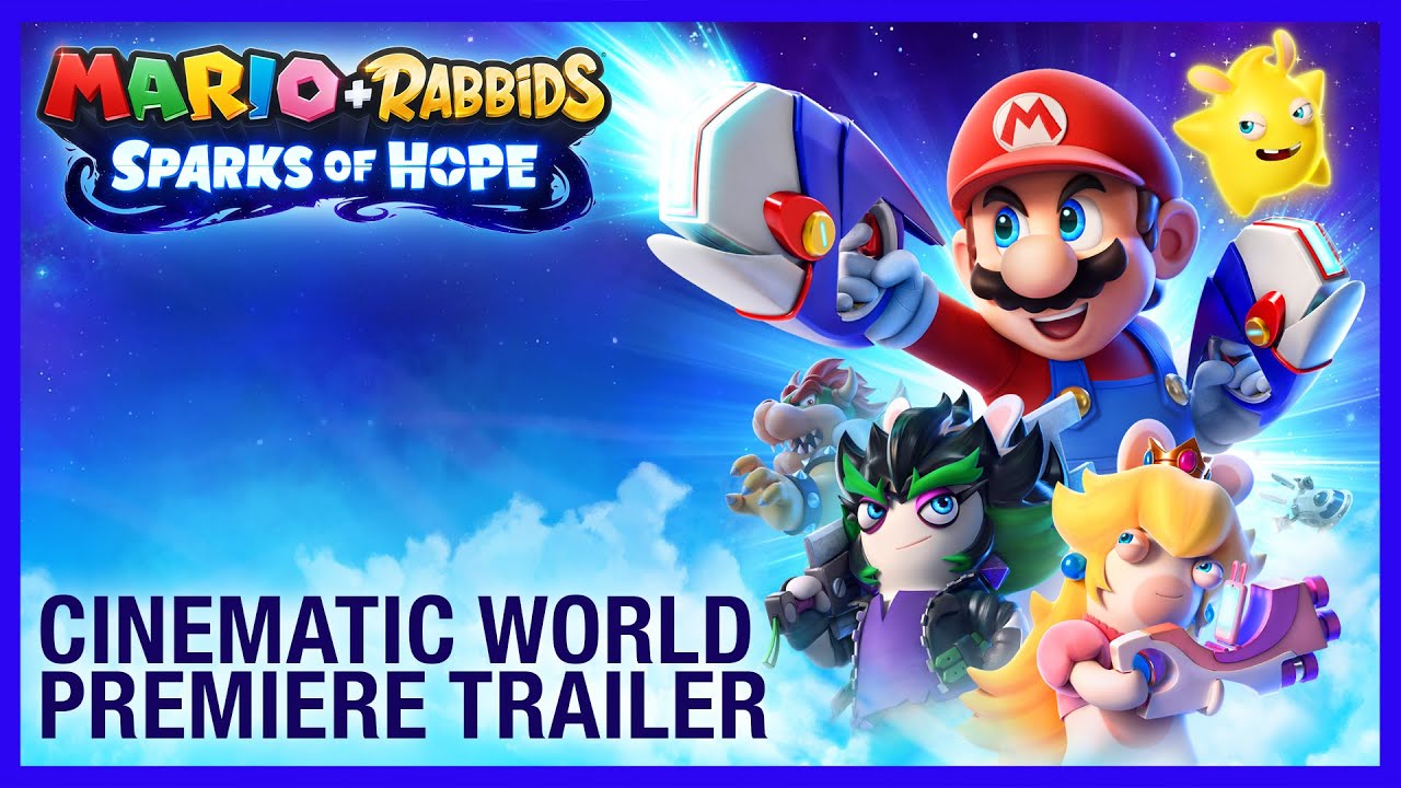 Mario + Rabbids Sparks of Hope: Cinematic World Premiere Trailer | #UbiForward | Ubisoft [NA] - YouTube