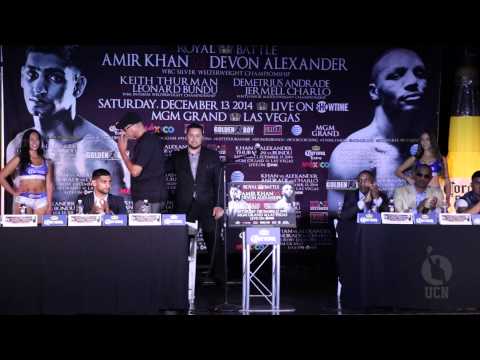 Amir Khan vs. Devon Alexander Press Conference