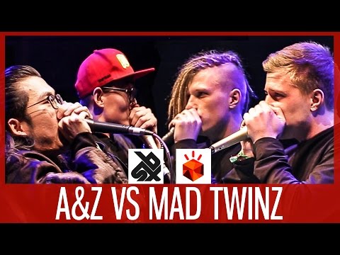 MAD TWINZ vs A&Z  |  Grand Beatbox TAG TEAM Battle 2017  |  FINAL