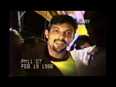 Sérgio Reoli baterista dos Mamonas Assassinas, em Cássia dos Coqueiros (19/02/96)