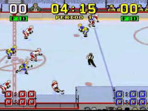 Super Slap Shot Super Nintendo