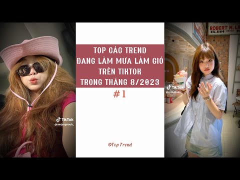 🌈 TOP CÁC TREND '' ĐANG LÀM MƯA LÀM GIÓ '' TRÊN TIKTOK TRONG THÁNG 8/2023 | P1 | Top Trend