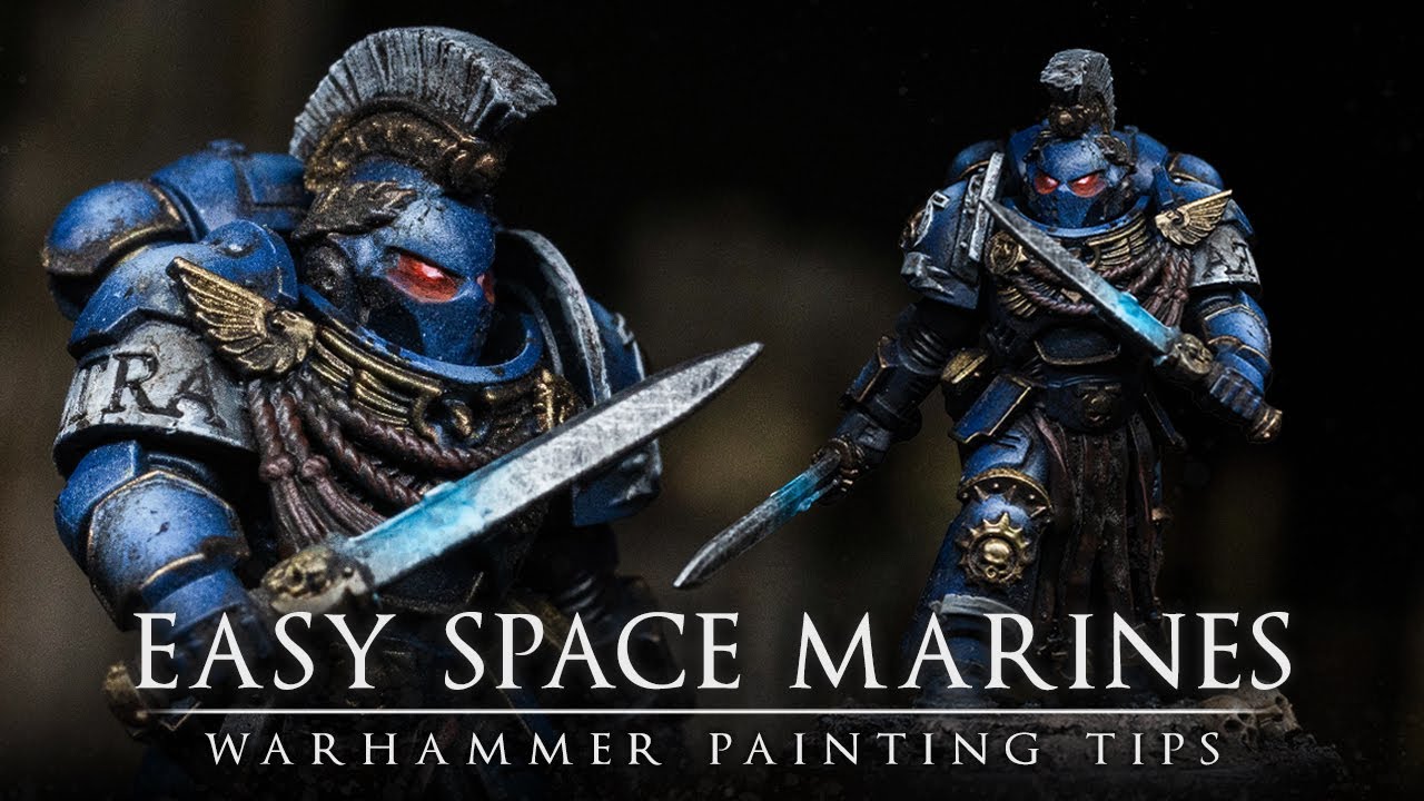Paint EASY Ultramarines | Warhammer Painting Tips