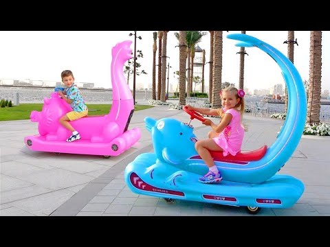 Oliver and Diana Roma's AMAZING Playhouses Adventures - Fun Adventures with Diana and Roma