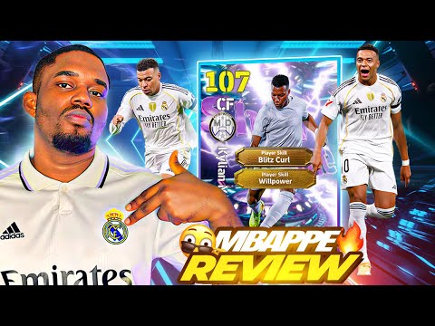 Prof BOF Tests 107 KILLER MBAPPE⚡️Blitz Curler + WillPower : TOO MUCH POWER FOR 1 MAN☠️
