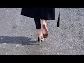 Alina Lost Her Sexy Shoe One Shoe Walking Dirty Foot Walking Lost High Heels Walking 738
