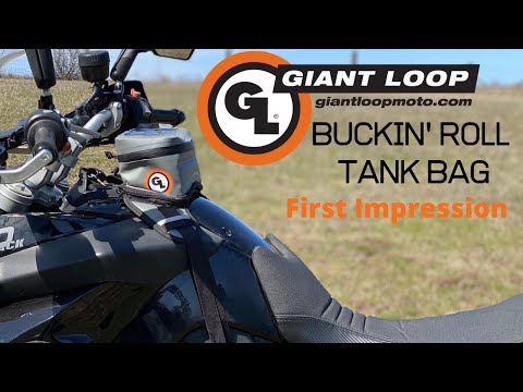 Giant Loop Buckin' Roll Tank Bag First Impression