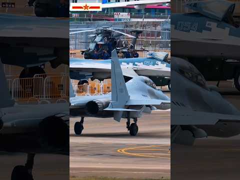 Shenyang J-16 Hidden Dragon 🇨🇳 Zhuhai Airshow 2024 🇨🇳 Chinese Multirole strike fighter