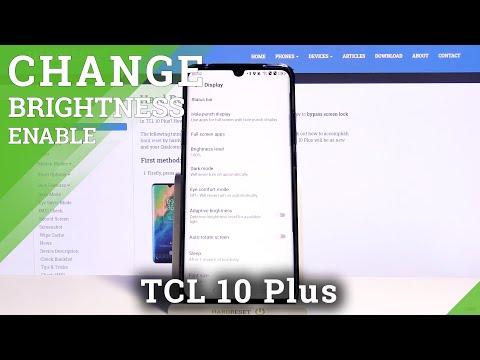 How to Turn On Auto-Brightness on TCL 10 Plus – Screen Brightness