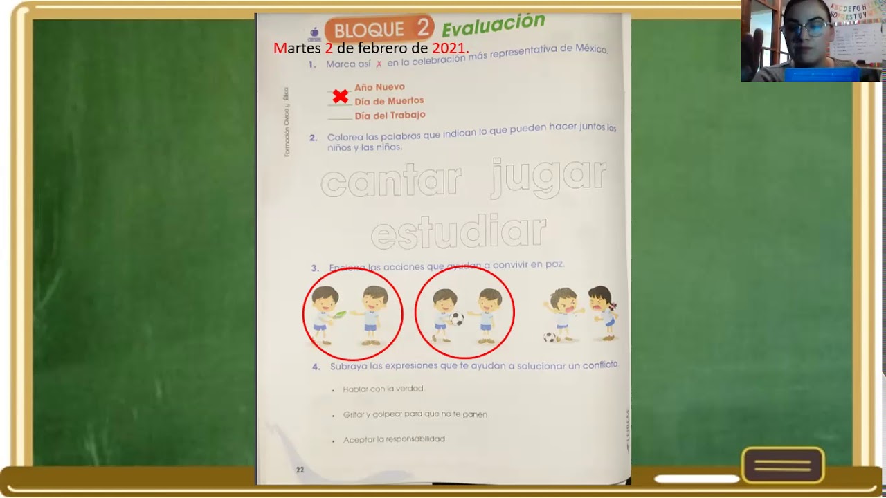Evaluación segundo trimestre