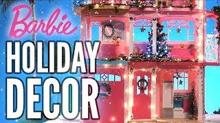 Barbie® Dreamhouse Holiday Decorating Music Video | Barbie