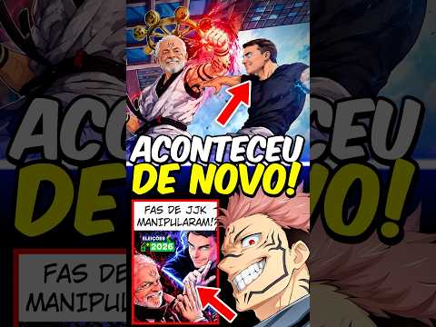 Fãs de Jujutsu Kaisen manipularam Eleições? 😨🗳️