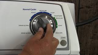 Whirlpool Vertical Modular Washing Machine - How To Calibrate Your Whirlpool Washer