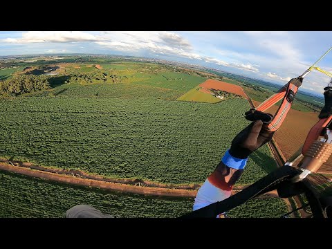 Voo 202 de Paramotor IKE Costa - decolagem invertida no Ninho - 16/01/22