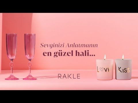 Sevginizi anlatmanın en güzel hali Rakle'de! 🩷