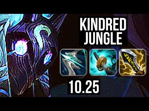KINDRED vs EKKO (JUNGLE) | 70% winrate, Legendary, 20/5/11 | KR Master | v10.25