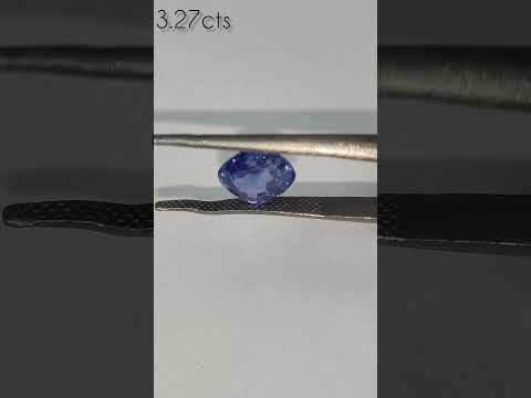 3.27cts#BLUE SAPPHIRE#NEELAM#NILAM STONE#Certified#Gemstone#rekhagems